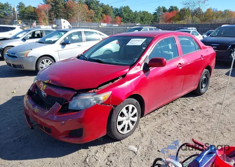2010 Toyota Corolla Le из США, поврежденный, VIN 2T1BU4EE0AC284486